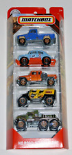 Matchbox 5 car set - OFFROAD - NO ROAD NO PROBLEM - JEEP VW BEETLE BAJA BUG GULF