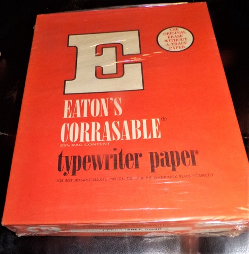 Vtg eatons corrasable bond - eatons,