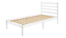 Kaycie Single Bed Frame - White