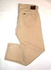 LEE Daren Mens Straight Leg  Stretch Jeans in Beige Size 36W  30L