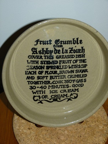 Moira fruit crumble dish - moira,