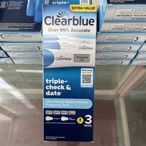 Clearblue triple check date - check, &date