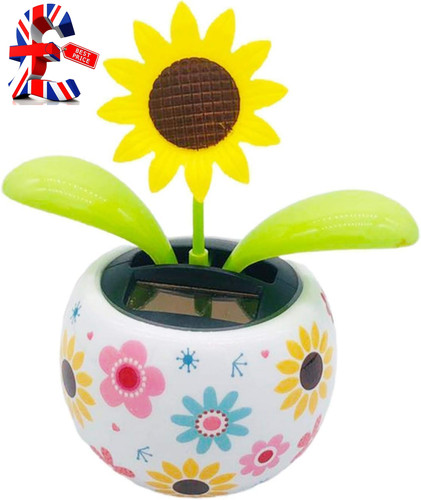 Cute sunflower solar dancing - cute,