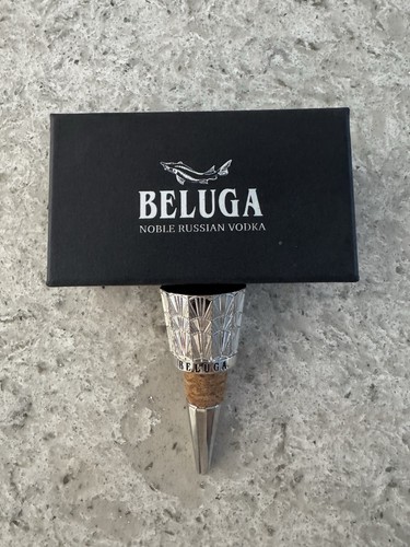Beluga Vodka Silver Metal Art