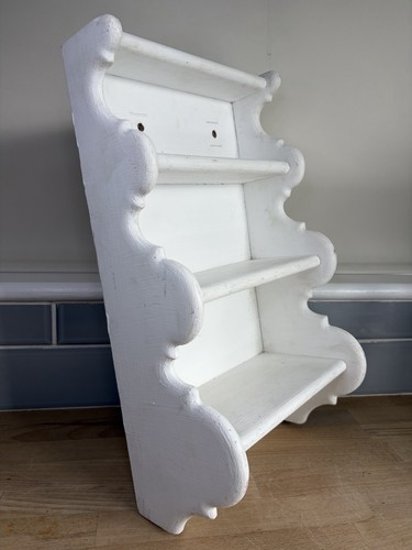 Vintage wooden display - vintage, shelves
