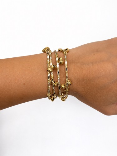 Kashmiri bangles 4pcs - bangles, 2.8