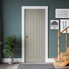 B-Grade Silk Grey Internal Fully Finished Cottage Door (123886)