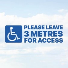 Disabled Mobility Please Leave