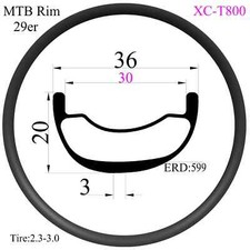 29er Super Light MTB XC Carbon