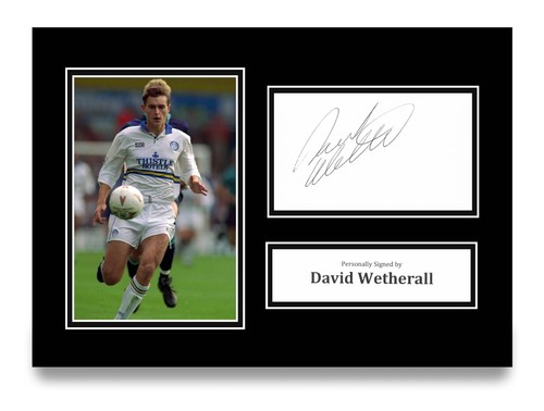 David wetherall signed - wetherall,