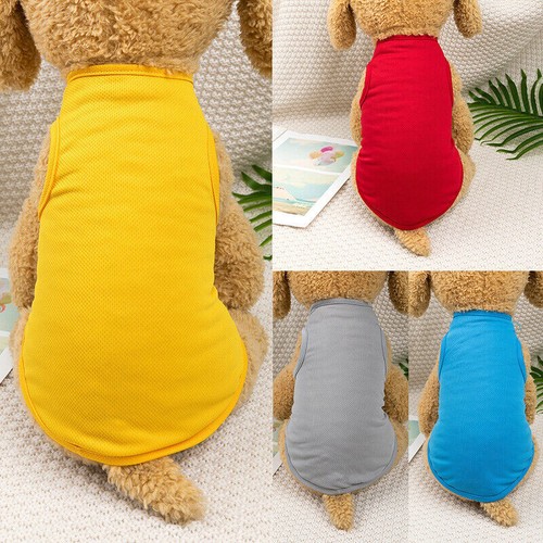 Plain dog clothes summer - plain,
