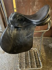 REDUCED Frank Baines Eclipse 18“ Wide 9” D To D GP Saddle. Popular Model.Havana.