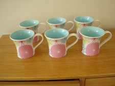 6x Portmeirion Crazy Daisy