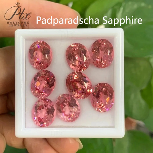 Lab grown padparadscha - lab,