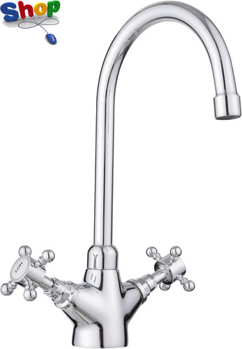 Swan neck kitchen mixer - neck, tap