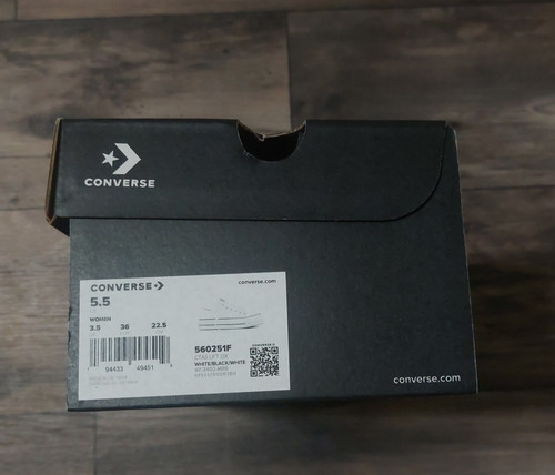 Empty converse box - empty,
