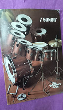 Vintage Sonor 1978 catalogue