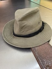 Filson Unbranded Men’s XL 60cms Sage Green Waxed Country Drifter Hat