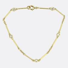 Cartier Five-Stone Diamond Bracelet