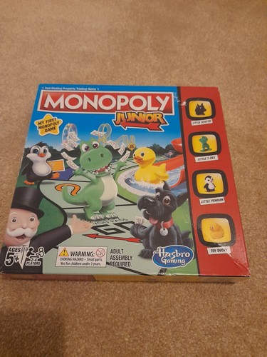 Monopoly junior board game - monopoly,