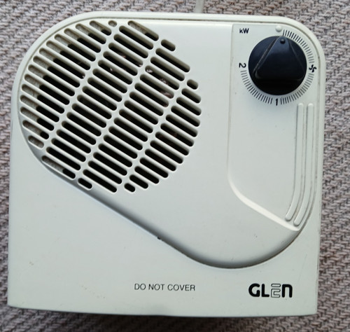 Glen fan heater hot - glen,