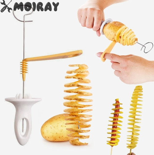 6pcs spiral potato cutter with - potato,