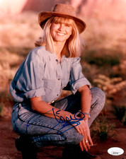 Olivia Newton John Signed 8x10 Glossy Color Photo - JSA Authentication