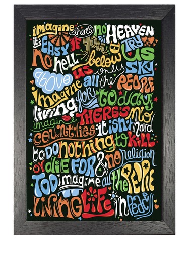 Imagine song lyrics - imagine,