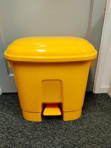 Lightweight litre pedal bin - pedal,