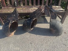 Set of Three Vintage Metal Vane Top