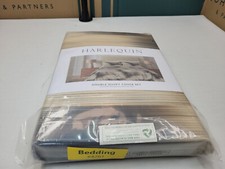 Harlequin Oscillation Double Duvet Cover Set, Charcoal Multi, 200TC RRP £95