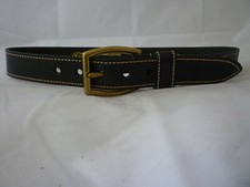 Regent Belt Company Black Leather Belt UK Made New 26