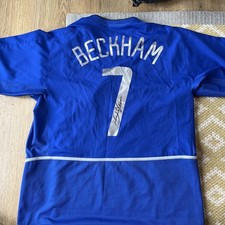 Signed David Beckham