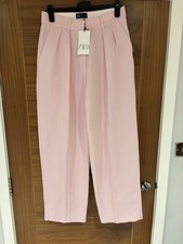 Zara Light Rose Pink Wide Leg
