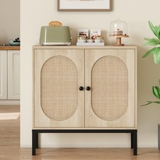 Rattan Storage Cabinet with