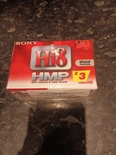 ×3 Sony Hi8 HMP 90 PAL