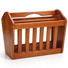 Wooden Magazine And Newspaper