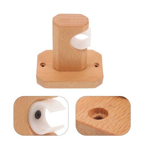 Curtain wooden pole fixing - wooden,