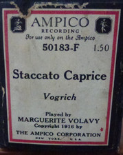 Ampico reproducing roll - ampico,