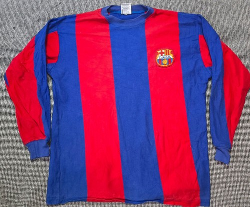 Toffs retro barcelona shirt - barcelona, xl