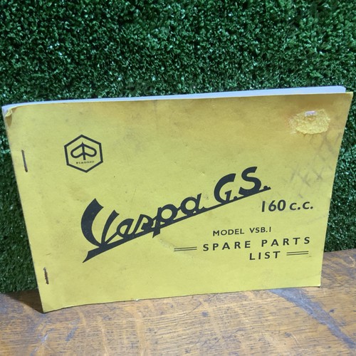 Super rare piaggio - vespa, gs