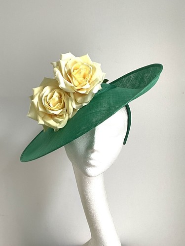 Emerald green gold - , hat