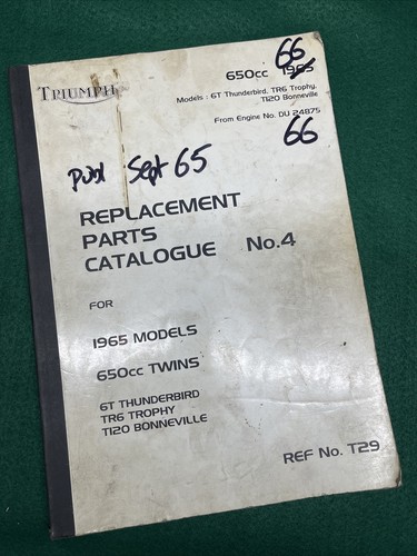 Triumph 650 1966 replacement - 1966,