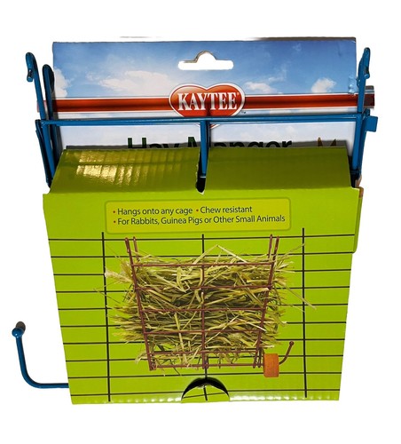Kaytee hay manger with salt - with,