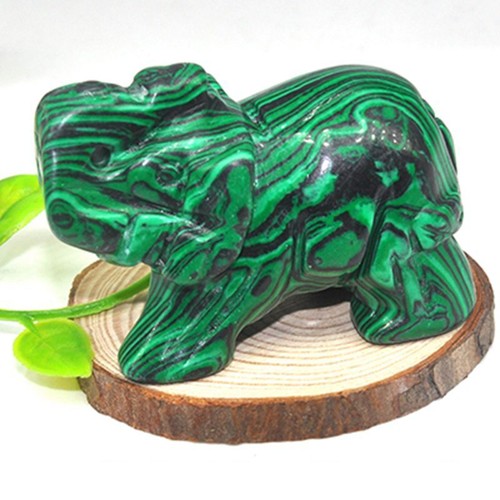 Natural quartz malachite - natural,