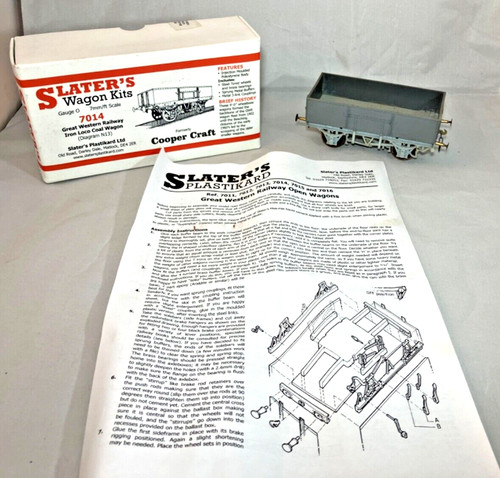 Kit built unpainted slaters - kit,