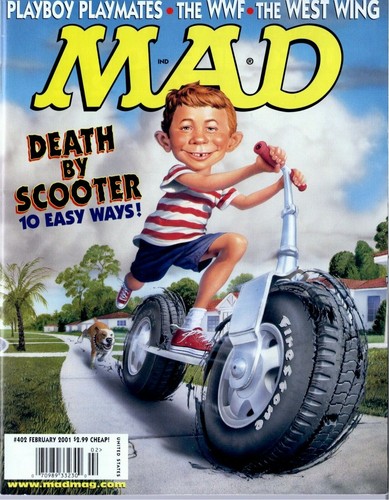 2001 mad magazine 402 - magazine,, #402