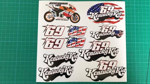 Moto nicky hayden - hayden, sticker