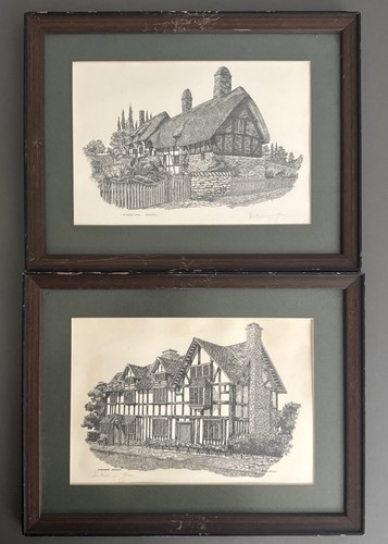 Vtg signed lithograph print - vtg,