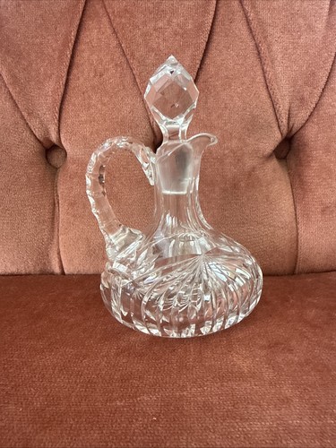 Small glass decanter crystal - glass,